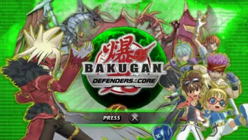 Bakugan - Defenders of the Core (EU) screen shot title